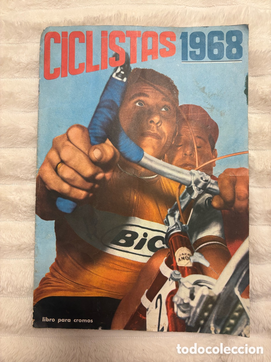 Coleccionismo deportivo: &Aacute;lbum Completo CICLISTAS 1968 - Editorial LAIDA. Impecable Estado (Debut Luis Oca&ntilde;a)