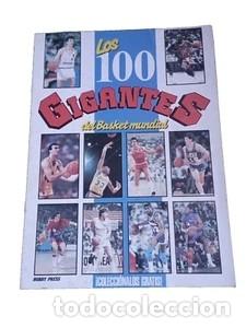 Collectionnisme sportif: ALBUM BASKET 1987 LOS 100 GIGANTES DEL BASKET MUNDIAL ,,michael jordan