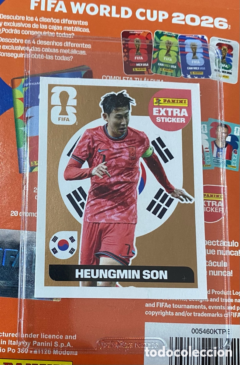 Coleccionismo deportivo: Extra sticker heuming son bronce