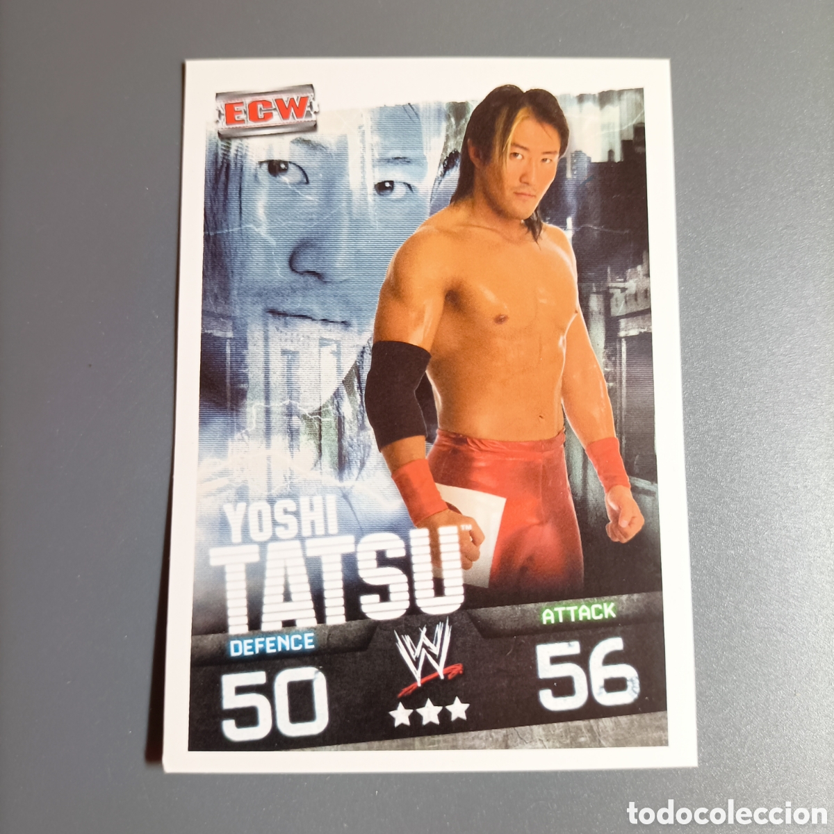 Coleccionismo deportivo: CARTA WWE Topps Slam Attax Evolution 2009 - Yoshi TATSU