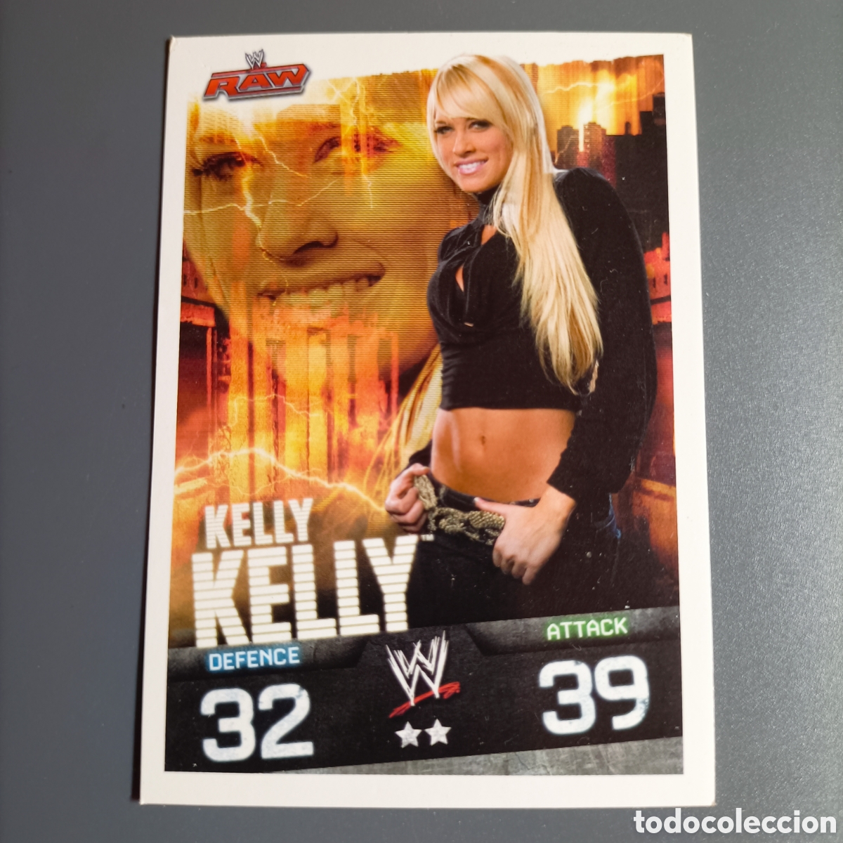 Sports collectibles: CARTA WWE Topps Slam Attax Evolution 2009 - KELLY KELLY
