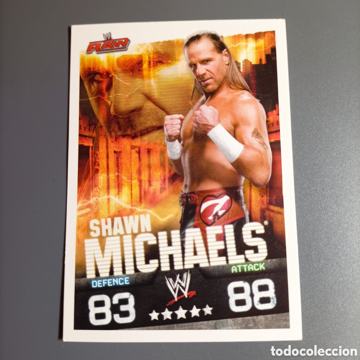 Coleccionismo deportivo: CARTA WWE Topps Slam Attax Evolution 2009 - SHAWN MICHAELS