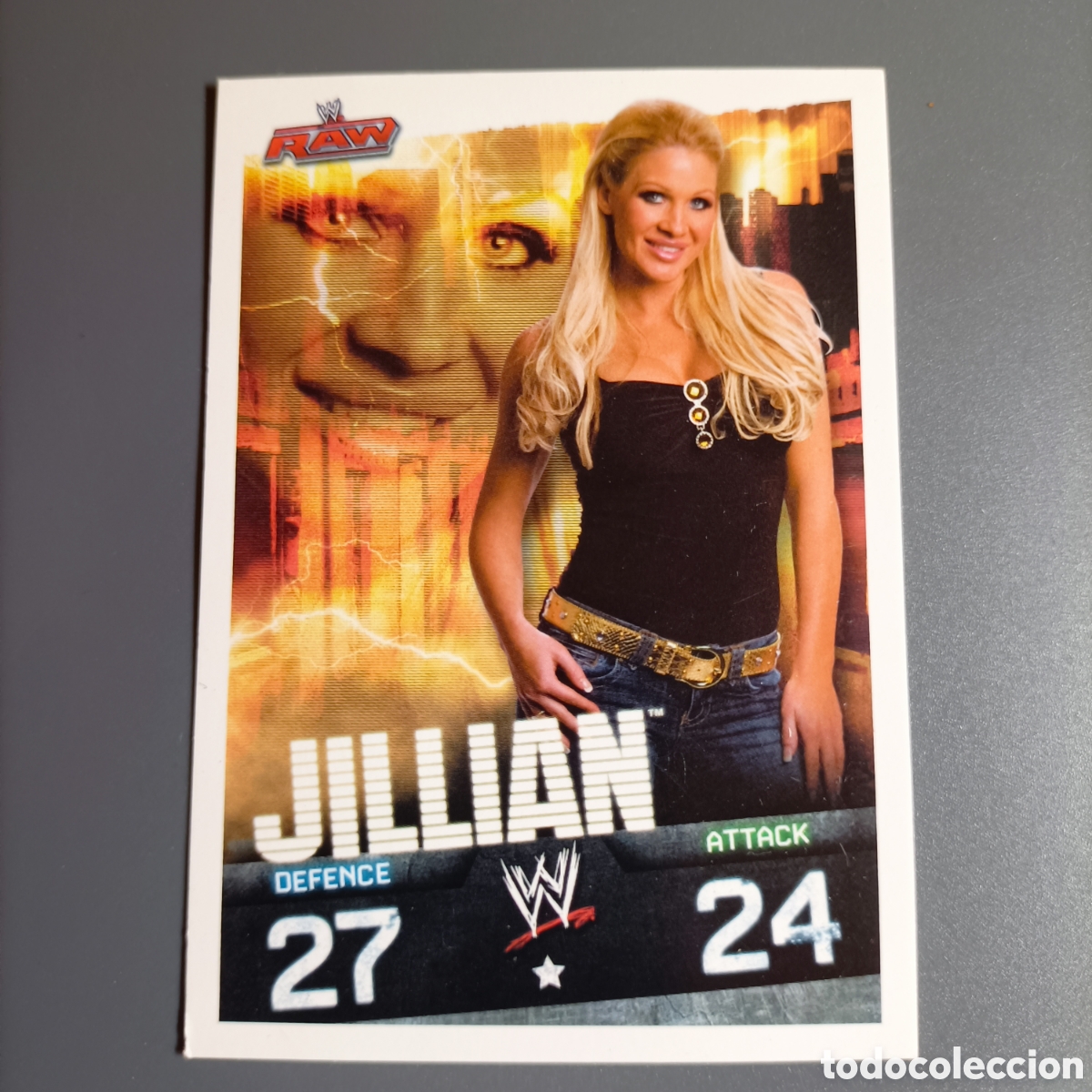 Coleccionismo deportivo: CARTA WWE Topps Slam Attax Evolution 2009 - JILLIAN
