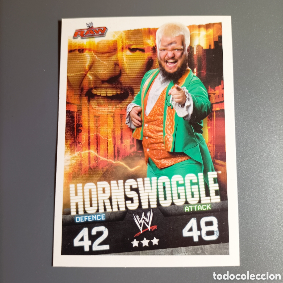 Coleccionismo deportivo: CARTA WWE Topps Slam Attax Evolution 2009 - HORNSWOGGLE