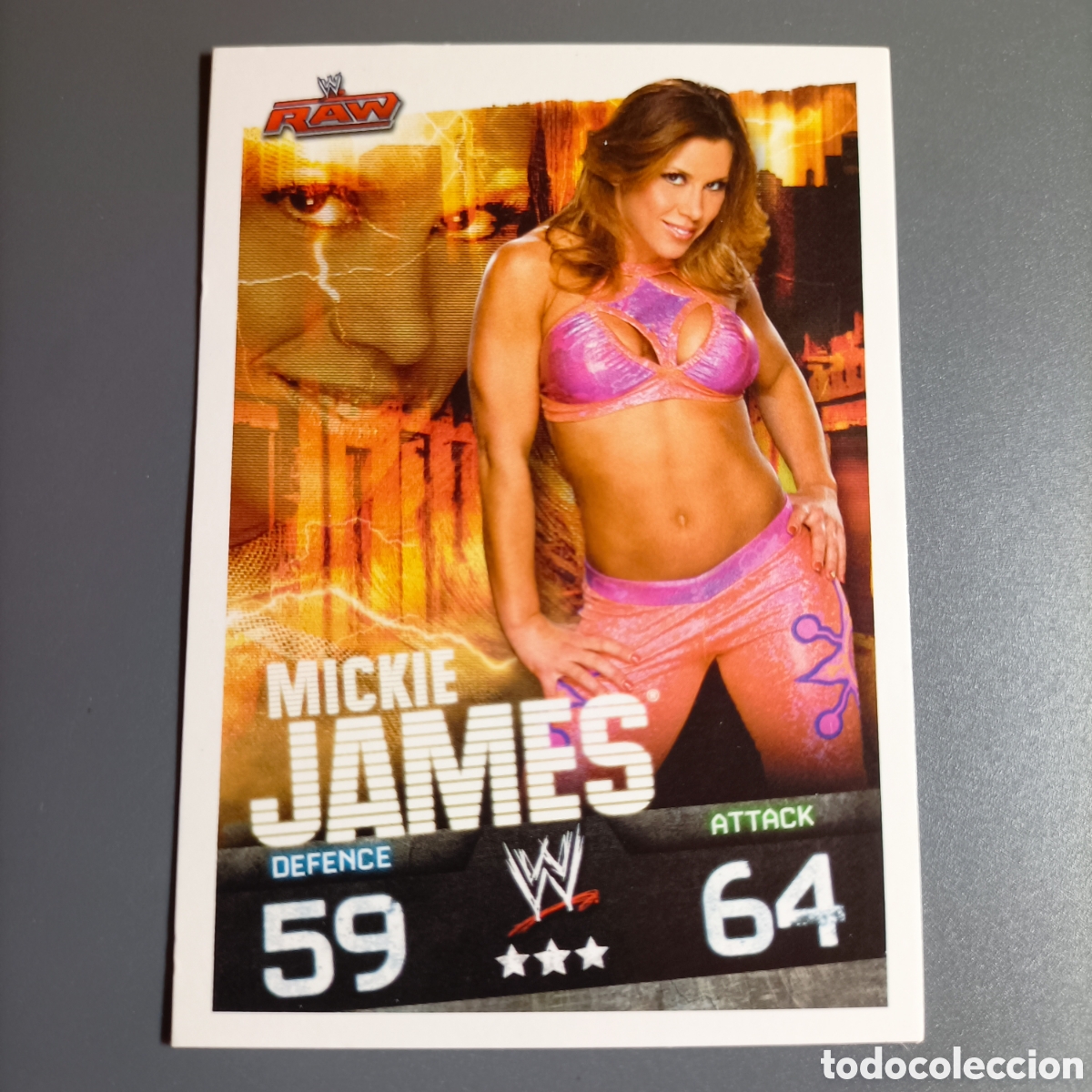 Coleccionismo deportivo: CARTA WWE Topps Slam Attax Evolution 2009 - MICKIE JAMES