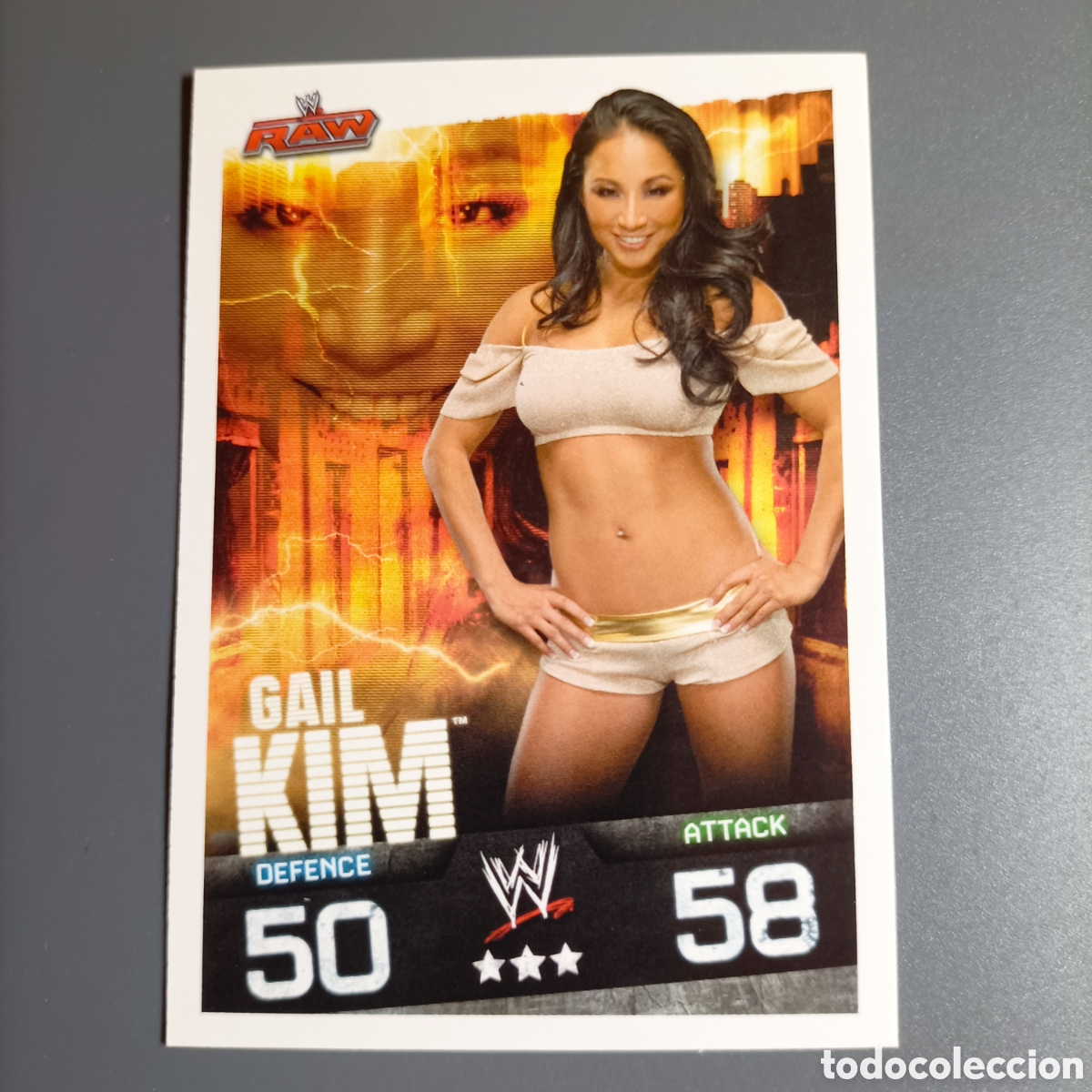Coleccionismo deportivo: CARTA WWE Topps Slam Attax Evolution 2009 - GAIL KIM