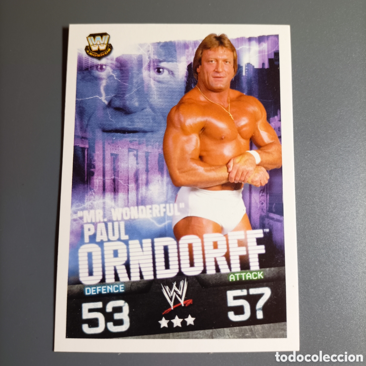 Coleccionismo deportivo: CARTA WWE Topps Slam Attax Evolution 2009 - PAUL ORNDORFF