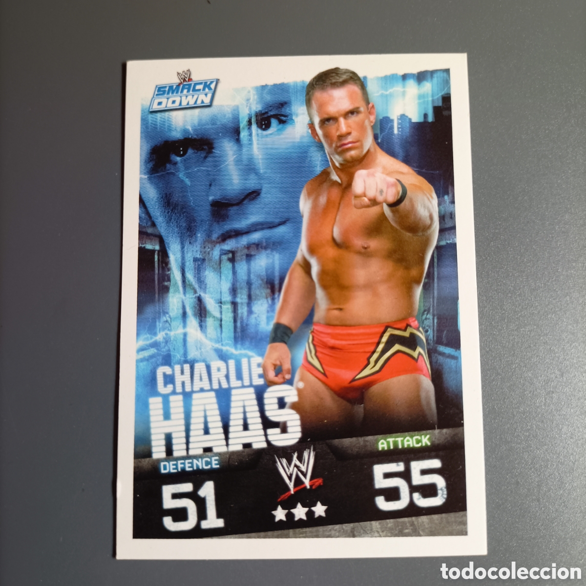 Coleccionismo deportivo: CARTA WWE Topps Slam Attax Evolution 2009 - CHARLIE HASS