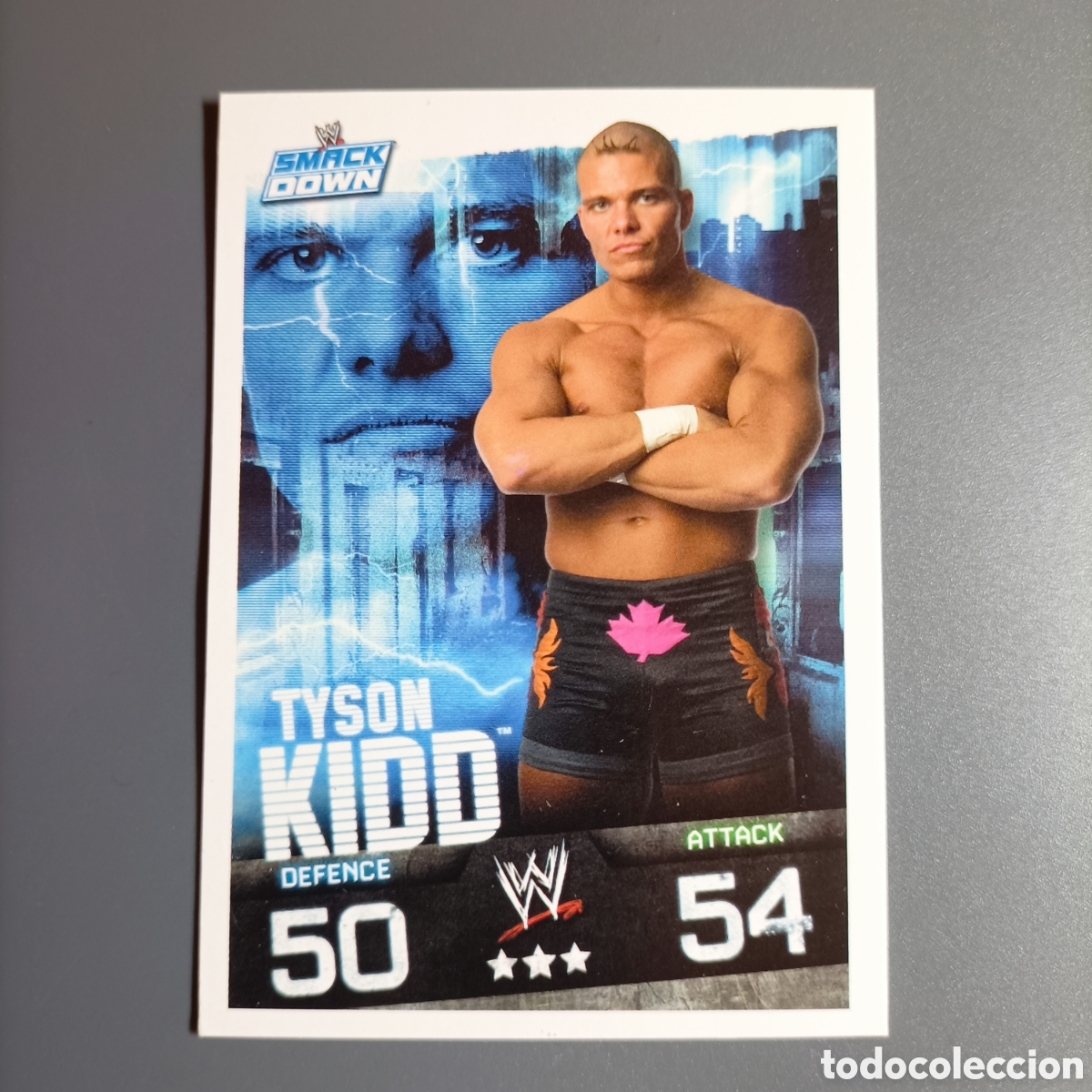 Coleccionismo deportivo: CARTA WWE Topps Slam Attax Evolution 2009 - TYSON KIDD