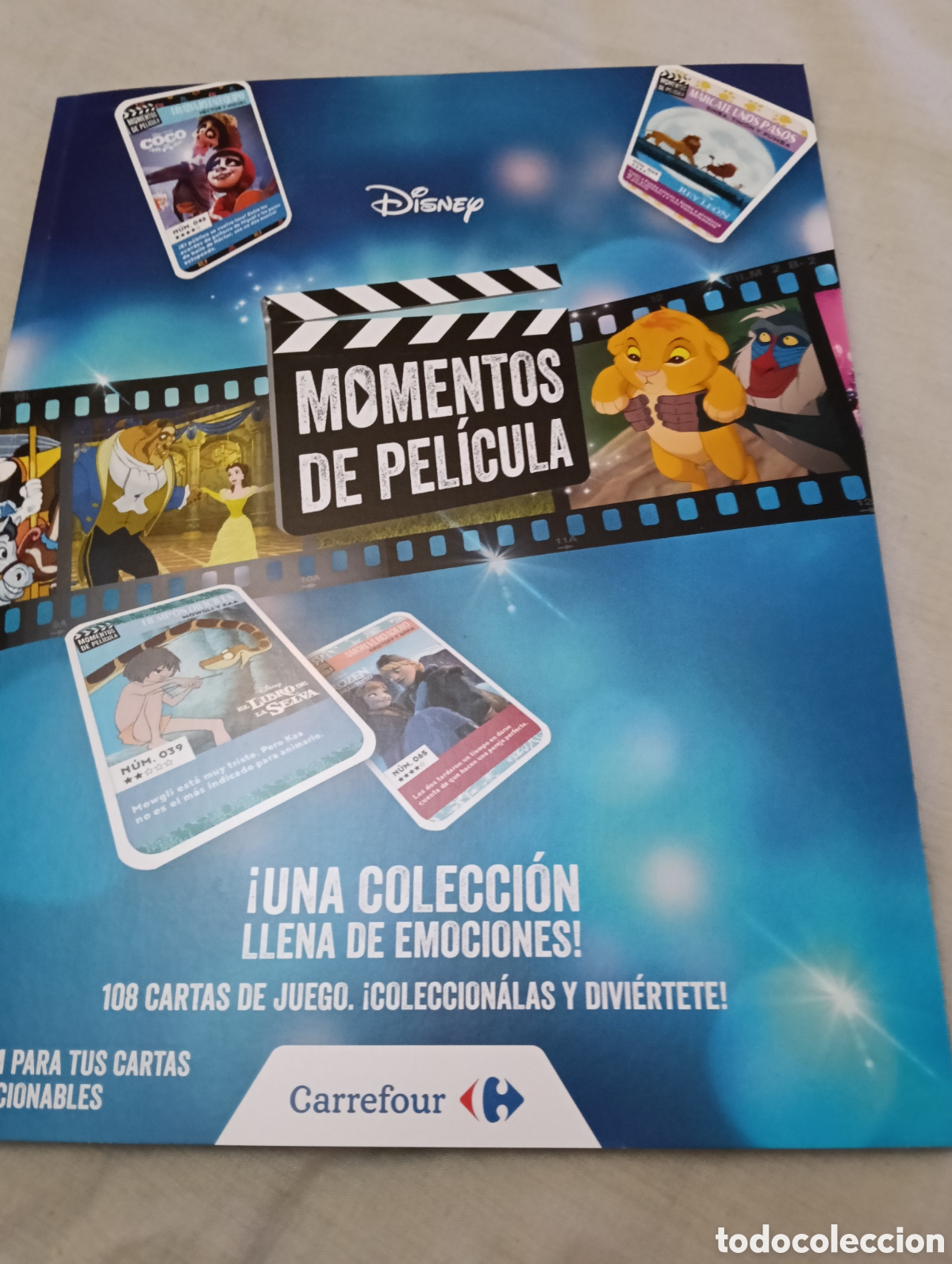Colecionismo desportivo: &Aacute;lbum Momentos de Pel&iacute;cula Disney