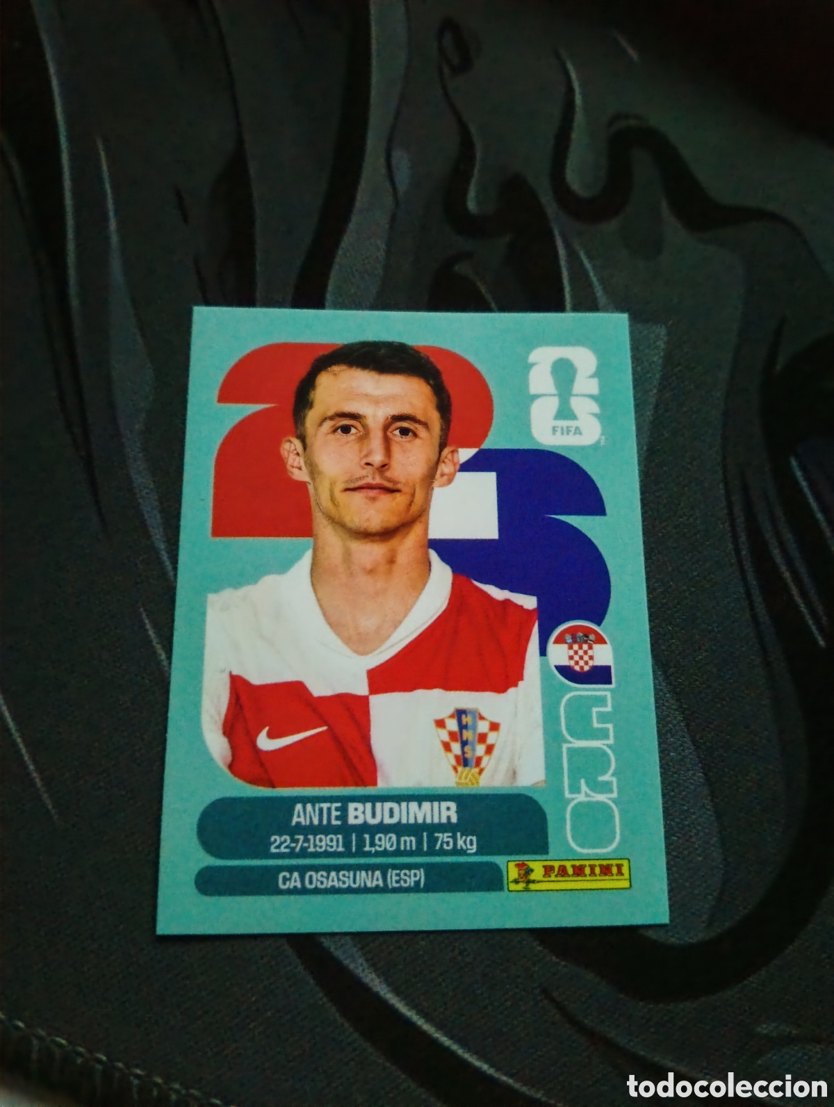 Coleccionismo deportivo: CRO 18 Ante Budimir, Croacia, Panini FIFA World Cup Mundial 2026 Sticker