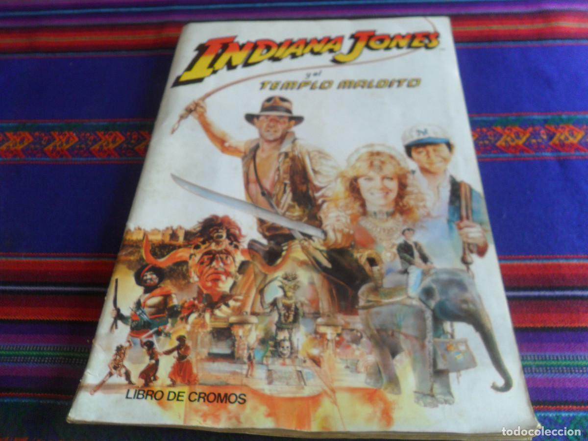 Sammelleidenschaft Sport: INDIANA JONES Y EL TEMPLO MALDITO INCOMPLETO FALTAN 46 DE 200 CROMOS. PACOSA DOS 1984. BUEN ESTADO.