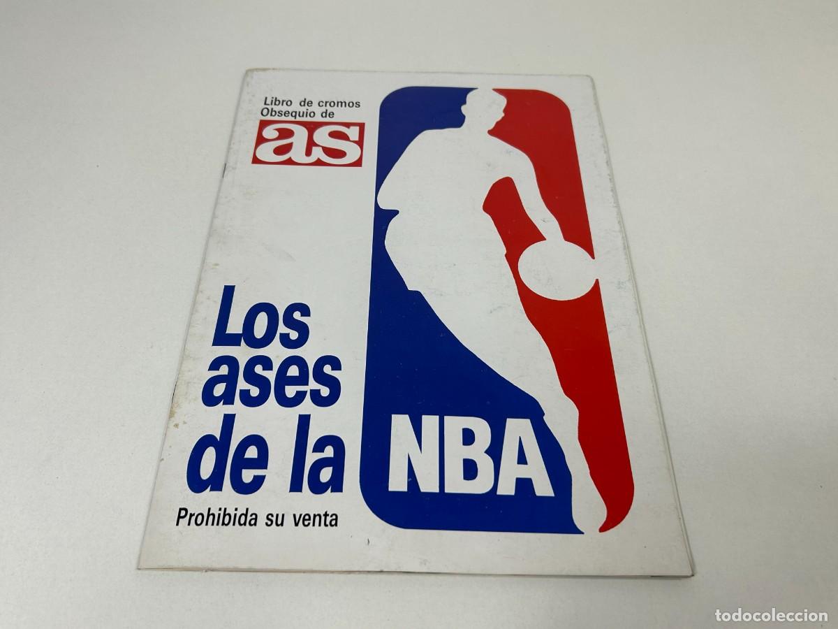 Coleccionismo deportivo: ALBUM CROMOS LOS ASES DE LA NBA AS MICHAEL JORDAN COMPLETO