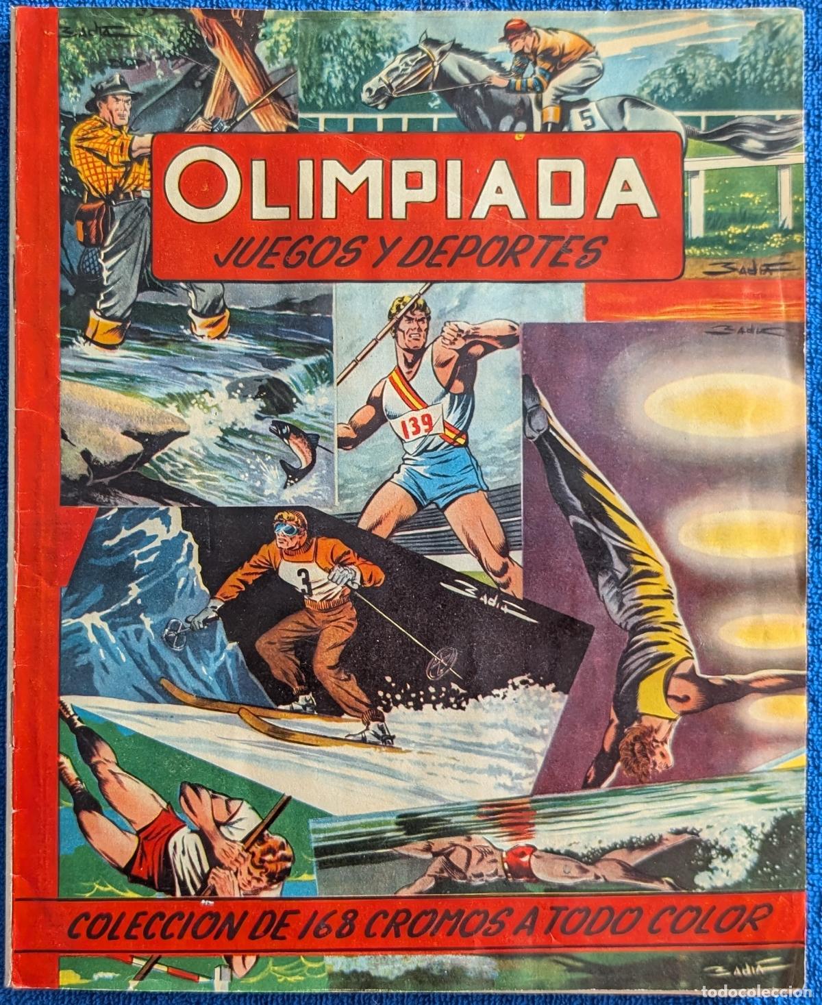 Coleccionismo deportivo: Olimpiada - Juegos y Deportes - Ruiz Romero (1957) &iexcl;Completo!