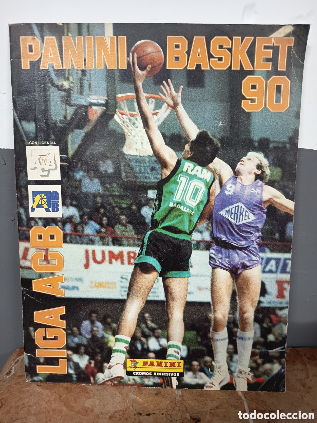 Coleccionismo deportivo: PANINI BASKET 90 ANTIGUO ALBUM COMPLETO