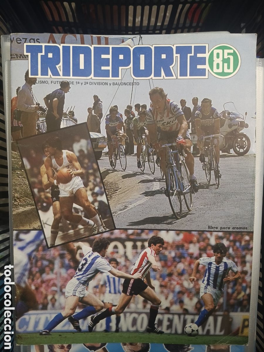 Coleccionismo deportivo: &Aacute;LBUM VACIO FHER TRIDEPORTE 85