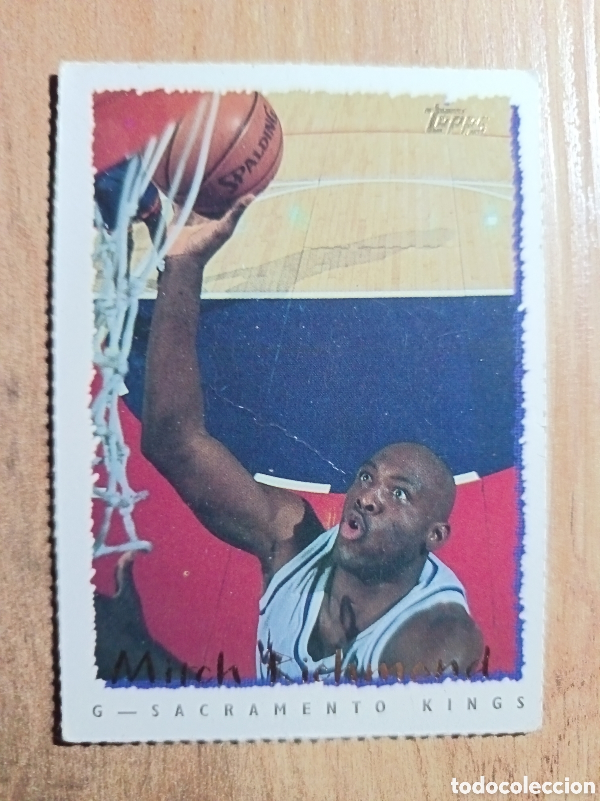 Coleccionismo deportivo: 1994-95 Topps Mitch Richmond Sacramento Kings Card #116 - HOF