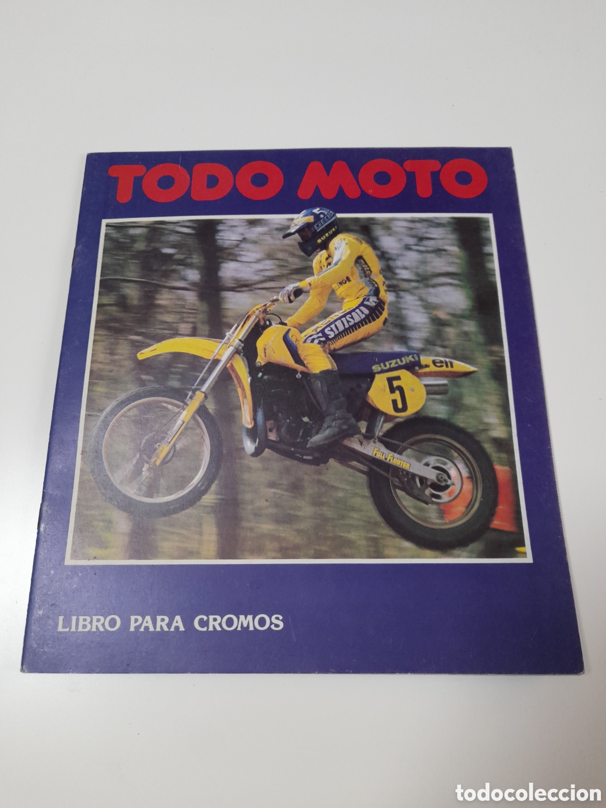 Coleccionismo deportivo: ANTIGUO ALBUM PLANCHA. TODO MOTO. CROMOS CANO. 1983. VACIO. PLANCHA