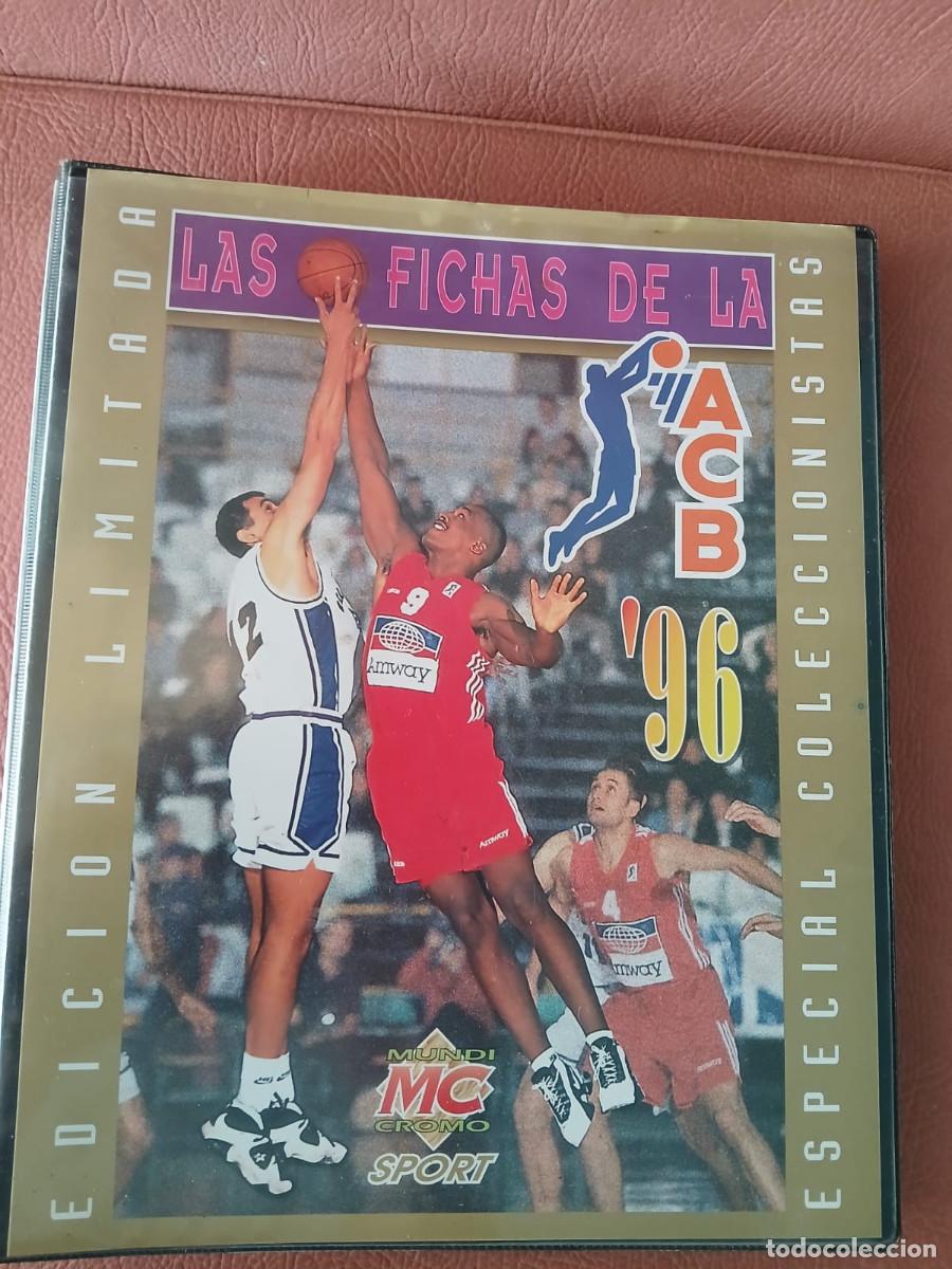 Coleccionismo deportivo: LAS FICHAS DE LA LIGA ACB'96 MUNDICROMO