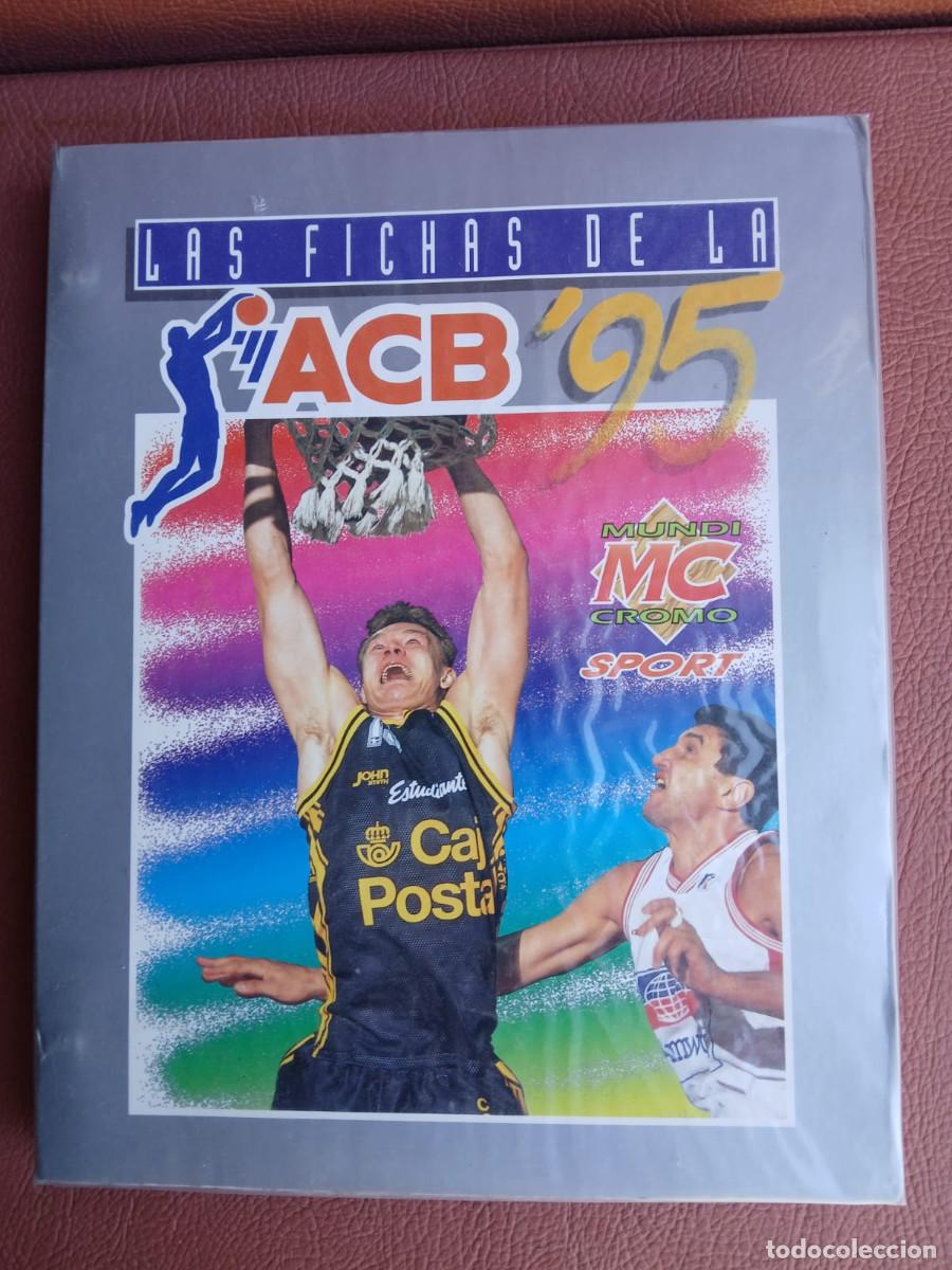 Coleccionismo deportivo: LAS FICHAS DE LA LIGA ACB'95 MUNDICROMO.