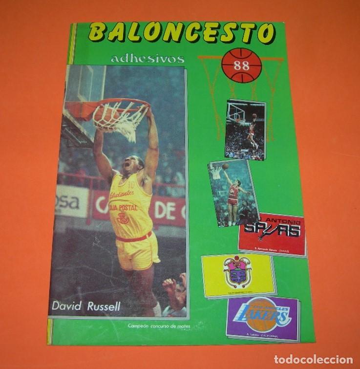 Sports collectibles: &Aacute;LBUM DE CROMOS VAC&Iacute;O PLANCHA BALONCESTO 88 - EDIT. J. MERCHANTE - BASKET -