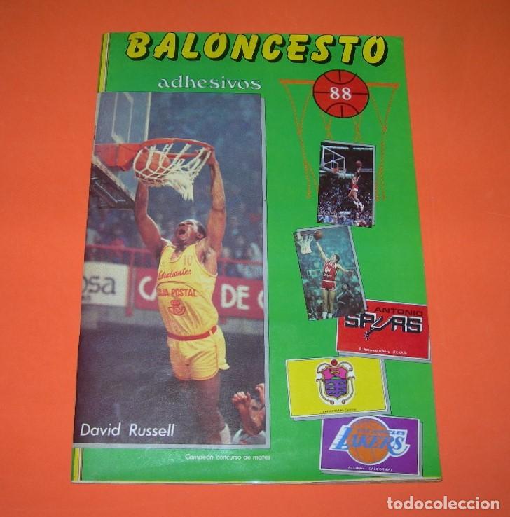 Sports collectibles: &Aacute;LBUM BALONCESTO 88 - EDIT. J. MERCHANTE - INCLUYE LOS 2 CROMOS DE MICHAEL JORDAN - CASI COMPLETO -
