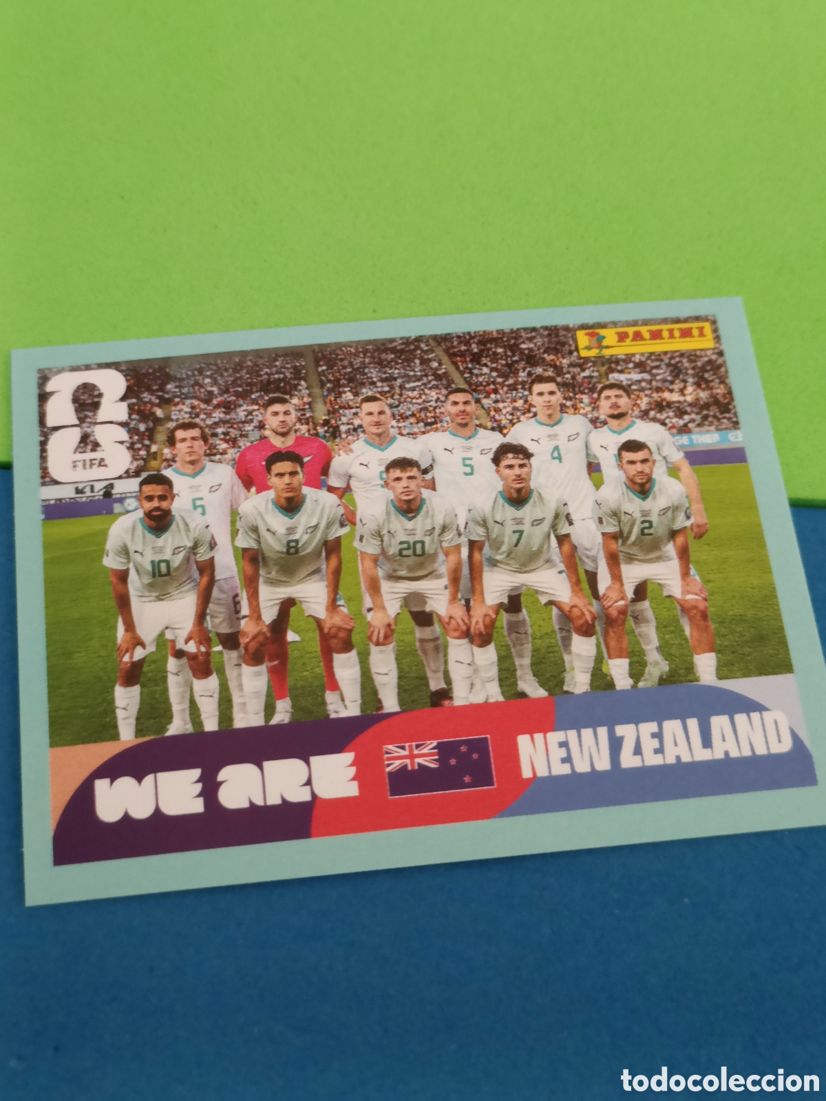 Coleccionismo deportivo: Panini Mundial Fifa World cup 2026 26 sticker - NZL 13 Equipo Nueva Zelanda