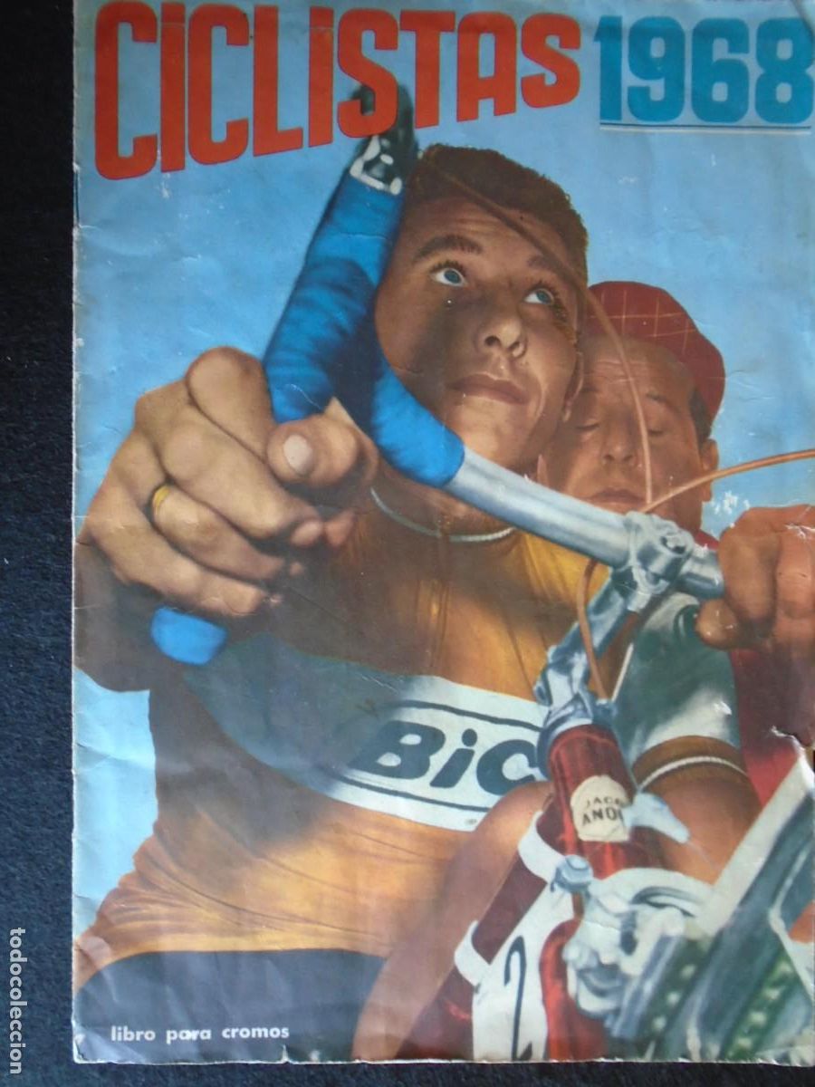 Coleccionismo deportivo: (AL-260902)&Aacute;lbum ciclista 1968 editorial Laida. Completo con Eddy Merckx