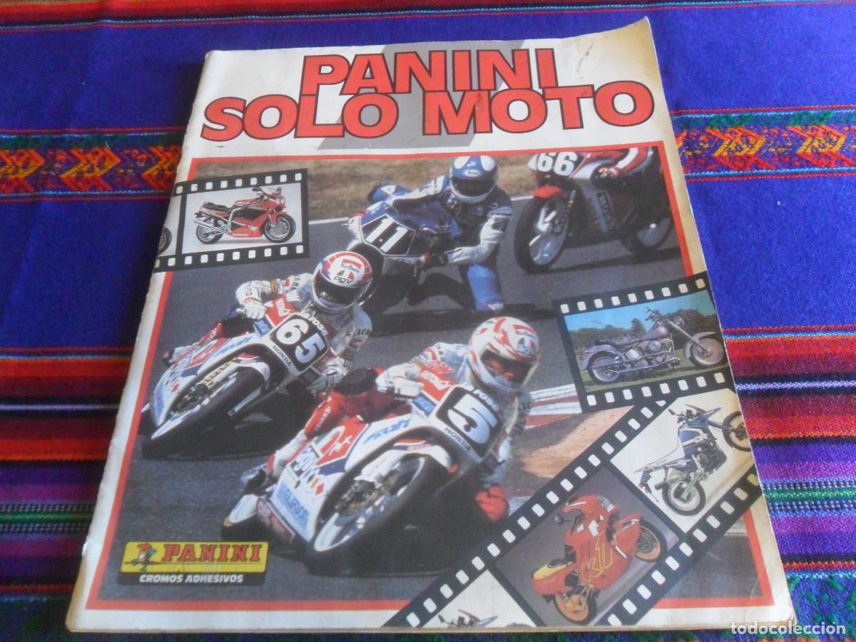 Coleccionismo deportivo: PANINI SOLO MOTO COMPLETO 228 CROMOS. REGALO TODO MOTO INCOMPLETO CROMOS CANO 1983.