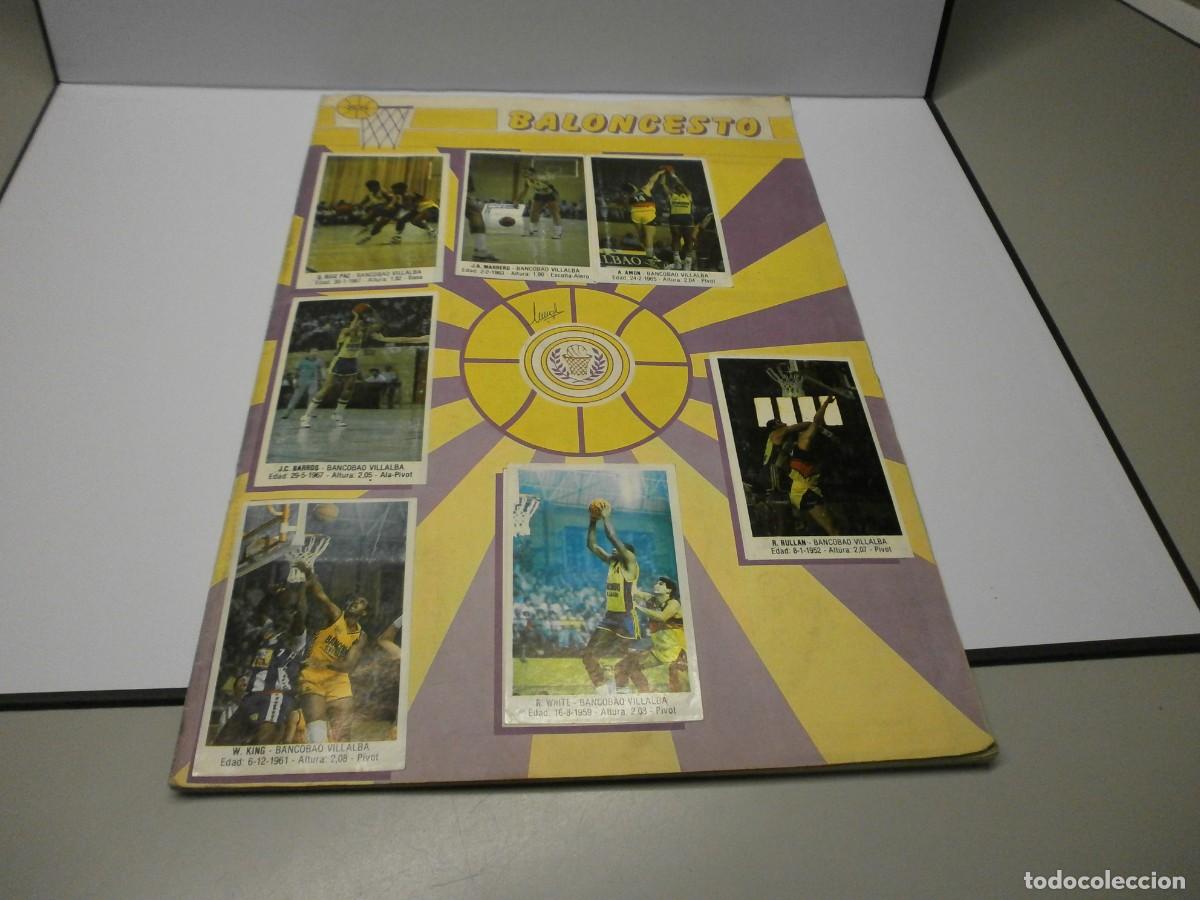 Coleccionismo deportivo: album baloncesto 88 merchante con michael jordan