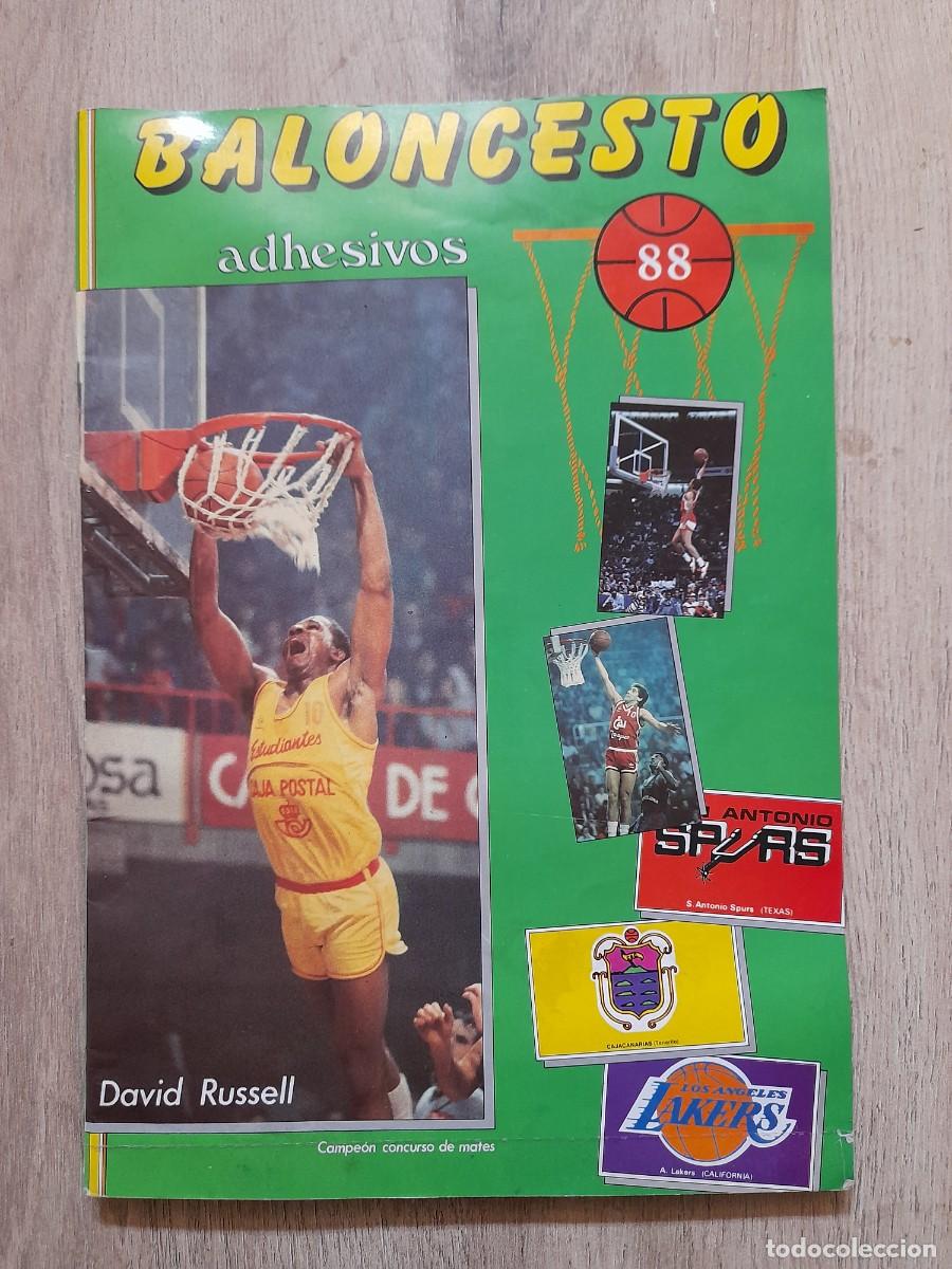Coleccionismo deportivo: &Aacute;LBUM BALONCESTO 1988 VAC&Iacute;O SIN CROMOS PLANCHA. ED. MERCHANTE