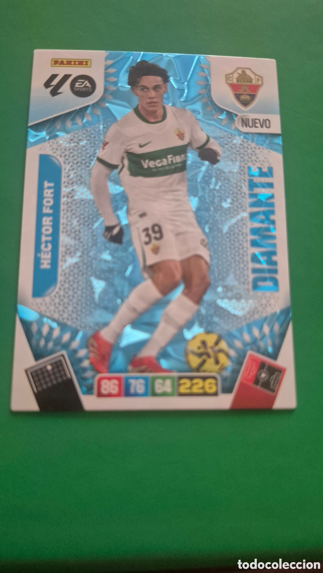 Coleccionismo deportivo: H&eacute;ctor Fort - Elche - Adrenalyn XL Liga 2025 - 2025 Nuevo Diamante