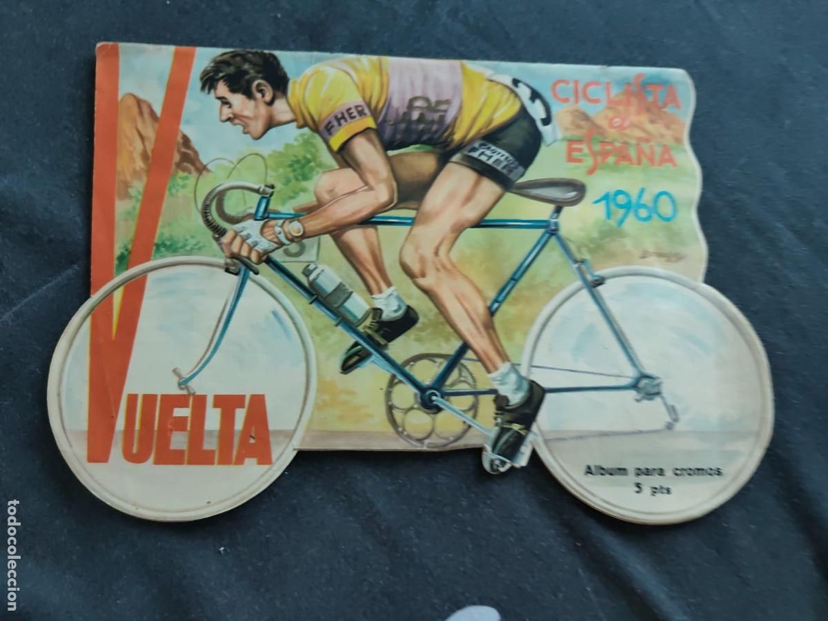 Colecionismo desportivo: &Aacute;lbum Ciclismo - Vuelta ciclista a Espa&ntilde;a 1960 - Editorial Fher -