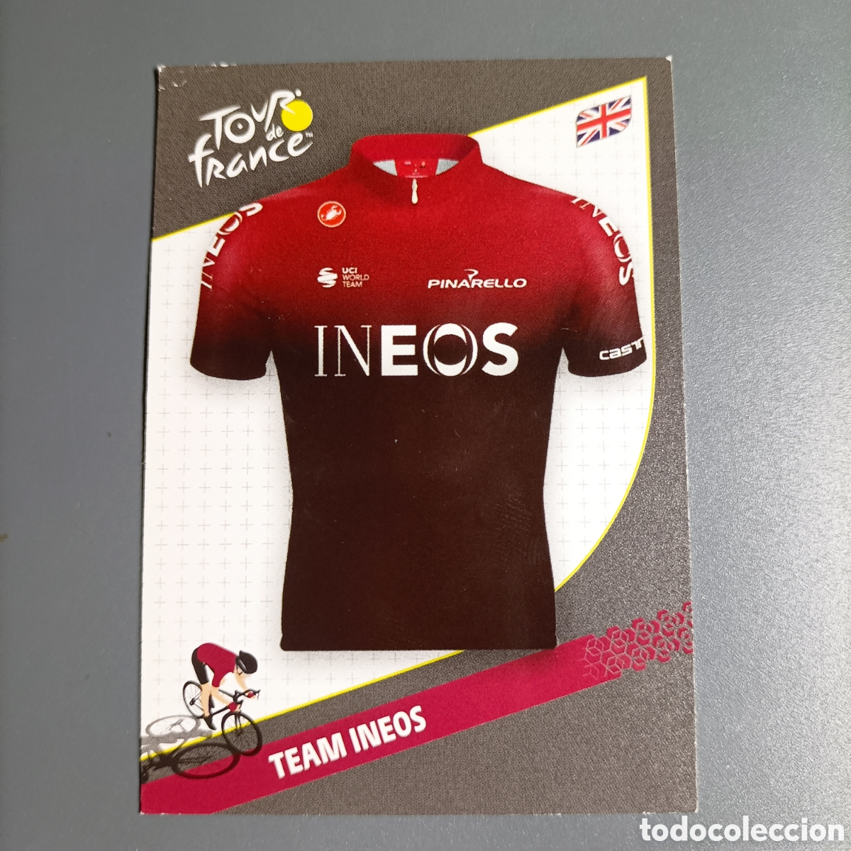Colecionismo desportivo: PANINI. TOUR DE FRANCE 2020 - №T17 TEAM INEOS