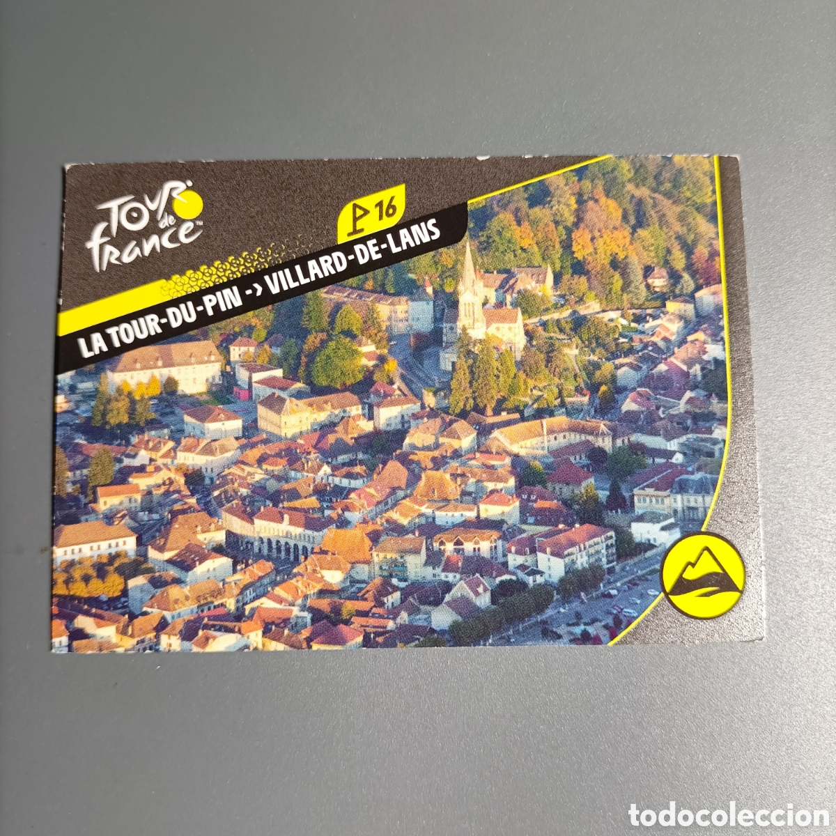 Coleccionismo deportivo: PANINI. TOUR DE FRANCE 2020 - №T38: STAGE 16 LA TOUR-DU-PIN - VILLARE-DE-LANS