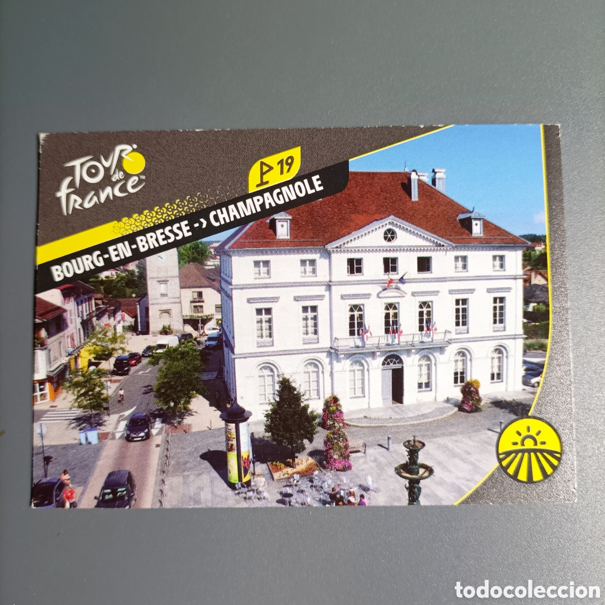 Colecionismo desportivo: PANINI. TOUR DE FRANCE 2020 - №T41 STAGE 19: BOURG-EN-BRESSE - CHAMPAGNOLE