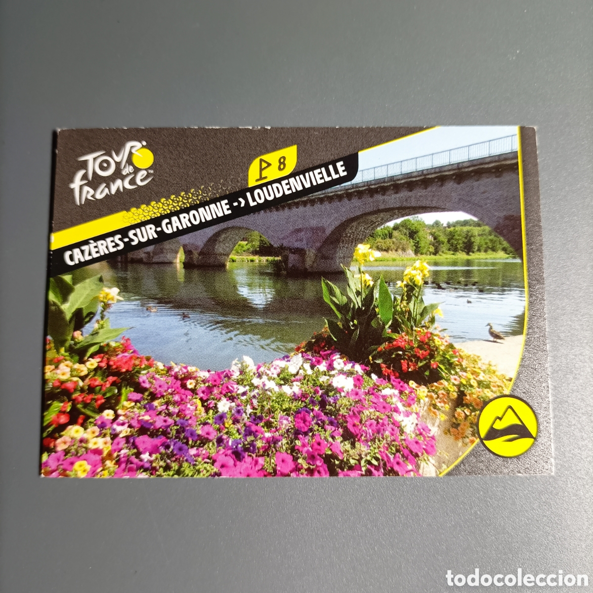 Coleccionismo deportivo: PANINI. TOUR DE FRANCE 2020 - №T30 STAGE 8: CAZERES-SUR-GARONNE - LOUDENVIELLE