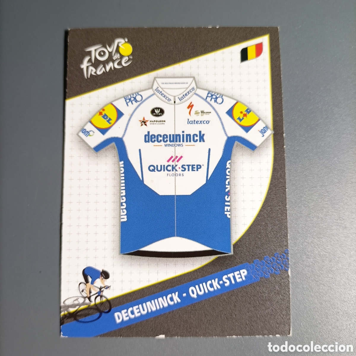 Coleccionismo deportivo: PANINI. TOUR DE FRANCE 2020 - №T8 DECEUNINCK - QUICK-STEP