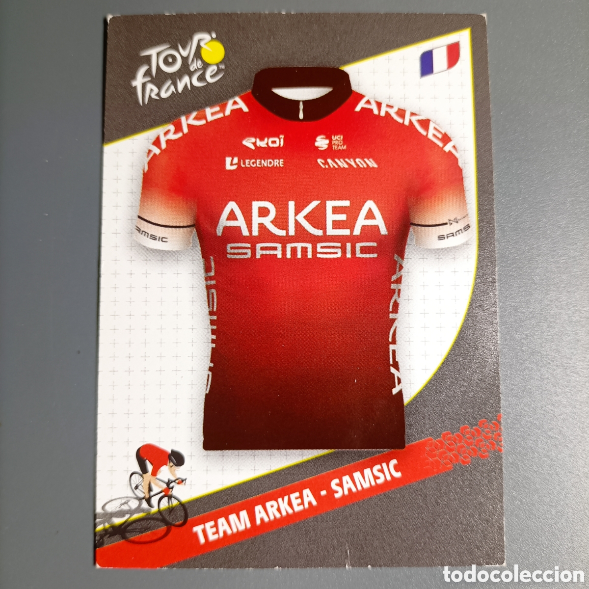 Coleccionismo deportivo: PANINI. TOUR DE FRANCE 2020 - №T16 TEAM ARKES - SAMSIC