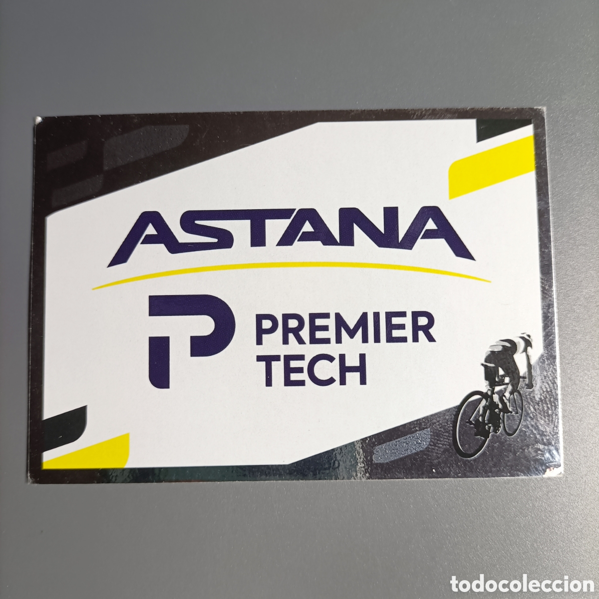Coleccionismo deportivo: STICKER PANINI. TOUR DE FRANCE 2021 - №87 LOGO ASTANA - PREMIER TECH