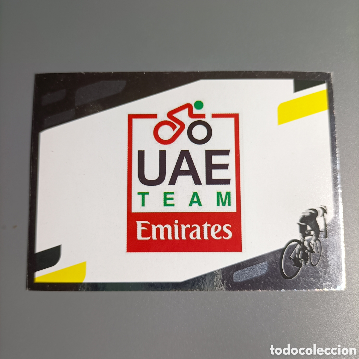 Coleccionismo deportivo: STICKER PANINI. TOUR DE FRANCE 2021 - №353 LOGO UAE TEAM EMIRATES