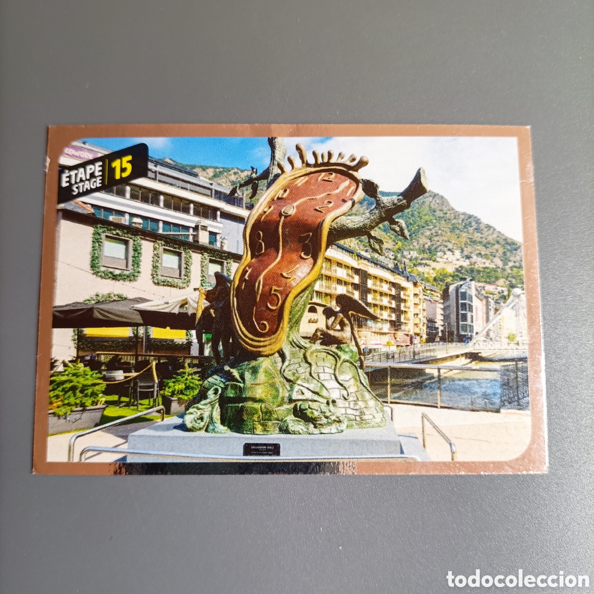 Coleccionismo deportivo: STICKER PANINI. TOUR DE FRANCE 2021 - №31 ETAPA 15 ANDORRE-LA-VIEILLE