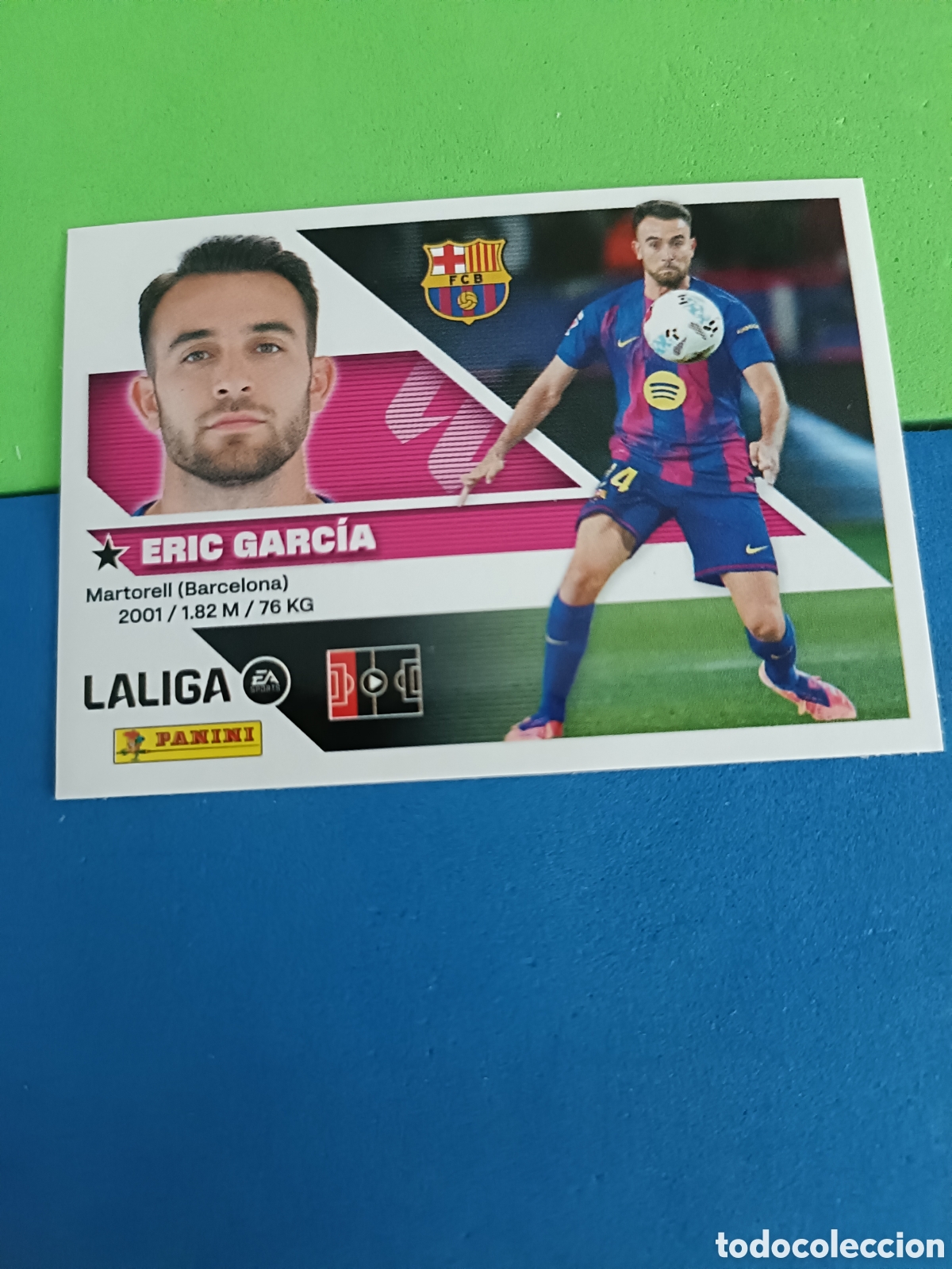 Coleccionismo deportivo: Panini cromos stickers Liga este 2026 2027 26 27 - Barcelona 11 Eric Garc&iacute;a