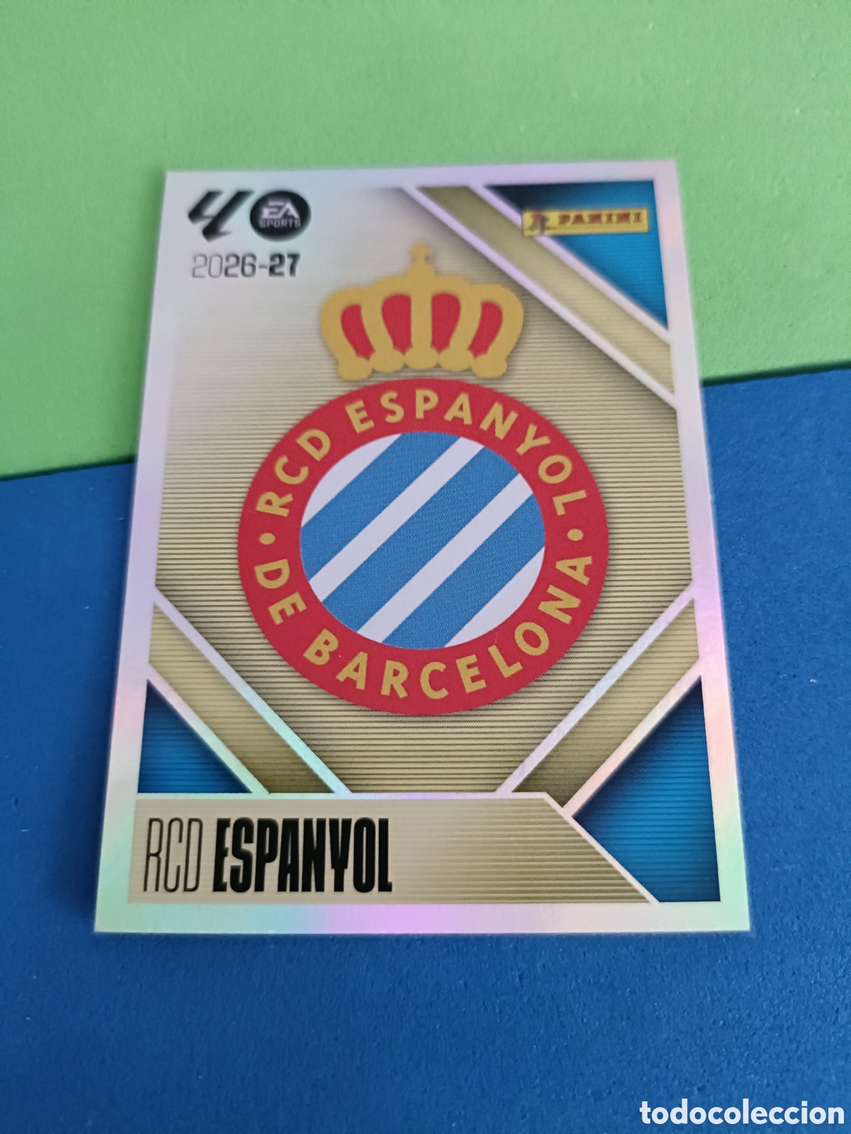 Coleccionismo deportivo: Panini cromos stickers Liga este 2026 2027 26 27 - Espa&ntilde;ol 1 Escudo
