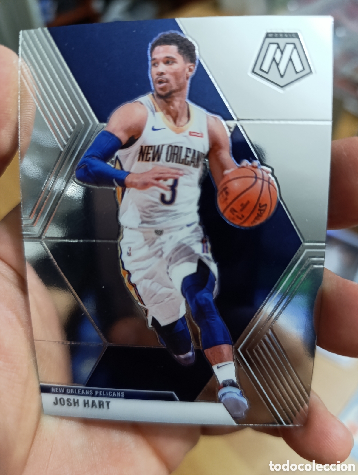 Coleccionismo deportivo: Josh Hart 156 NBA Panini Mosaic 2019-20 New Orleans Pelicans