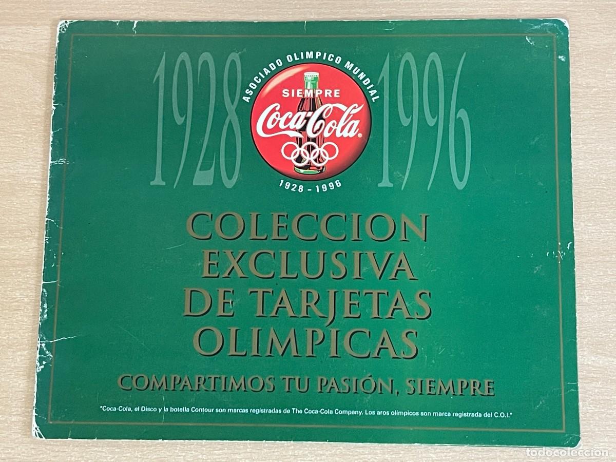 Coleccionismo deportivo: Album Completo COCA-COLA 1928-1996 Colecci&oacute;n Exclusiva Tarjetas Ol&iacute;mpicas Olimpiadas Barcelona 92