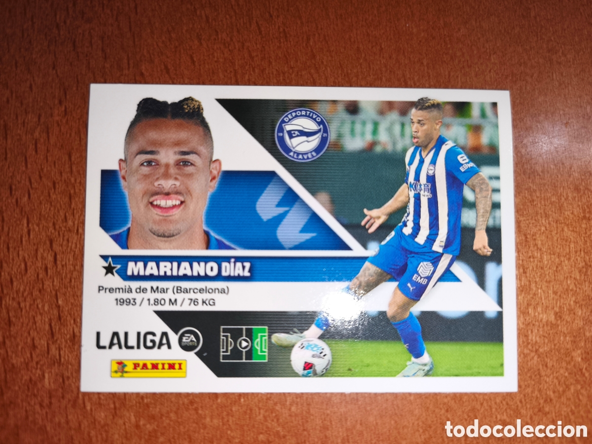 Sports collectibles: Mariano coloca n&deg;20 Bis liga este 26/27 Deportivo Alav&eacute;s