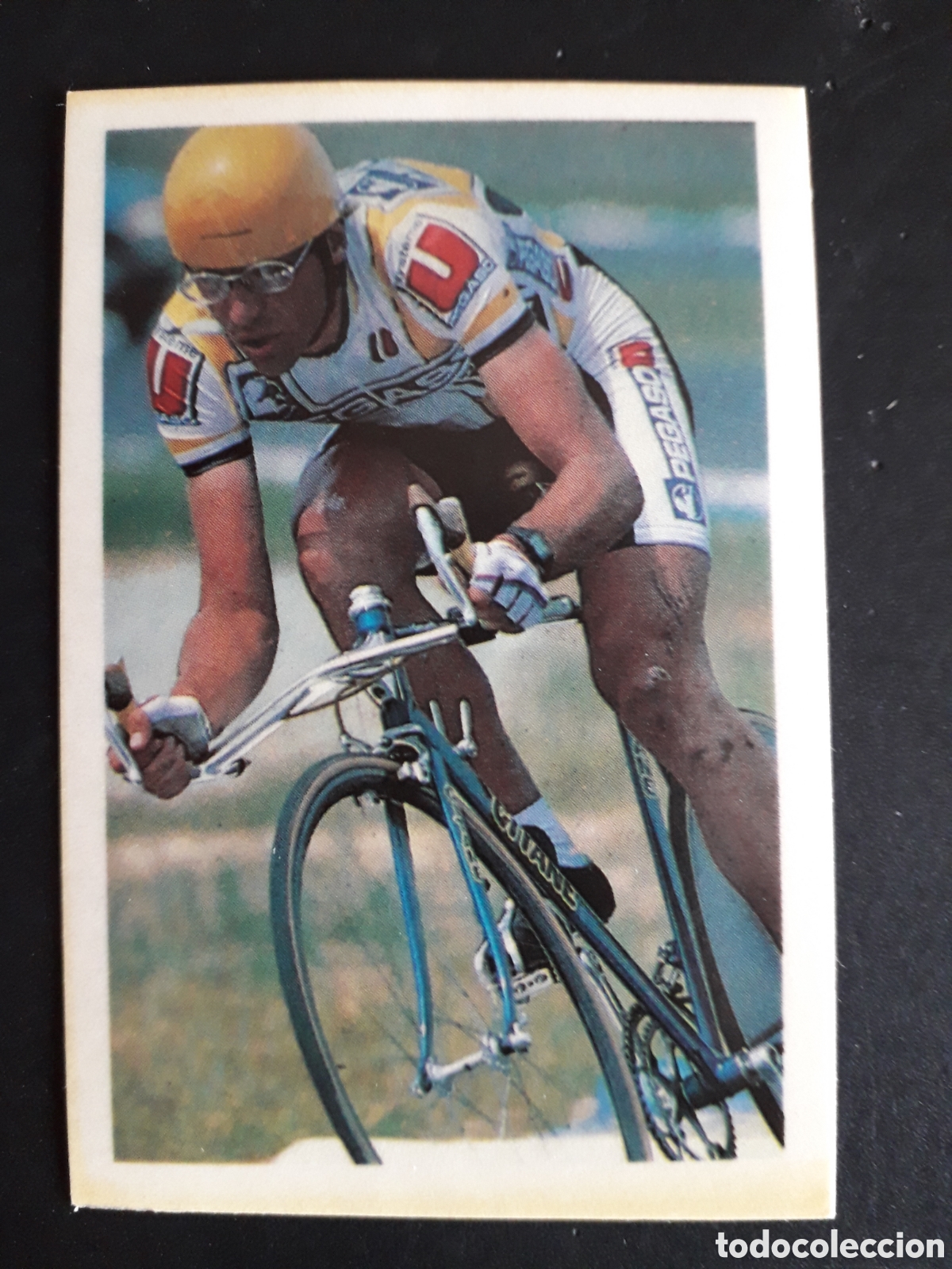 Coleccionismo deportivo: LAURENT FIGNON, SYSTEME U, ASES DEL CICLISMO, FHER 1988 N&deg; 75 SIN PEGAR, PEDIDO M&Iacute;NIMO 3&euro;