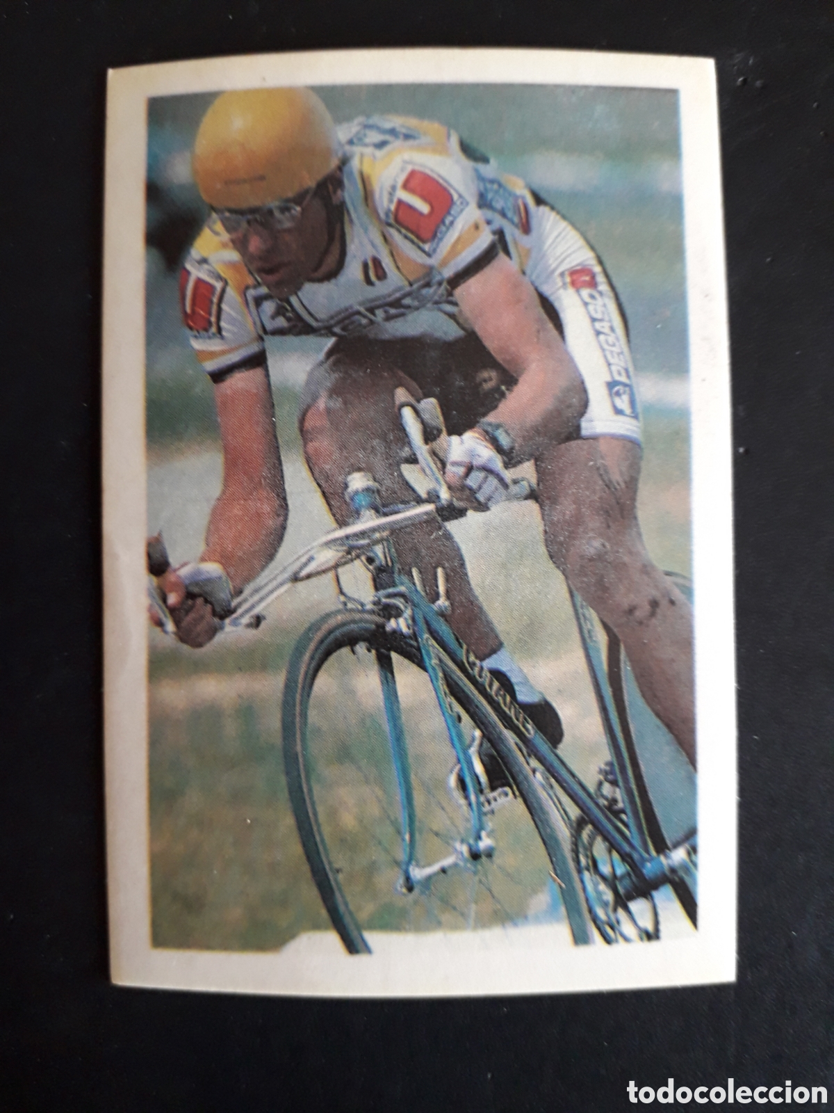 Coleccionismo deportivo: LAURENT FIGNON, SYSTEME U, ASES DEL CICLISMO, FHER 1988 N&deg; 75 SIN PEGAR, PEDIDO M&Iacute;NIMO 3&euro;