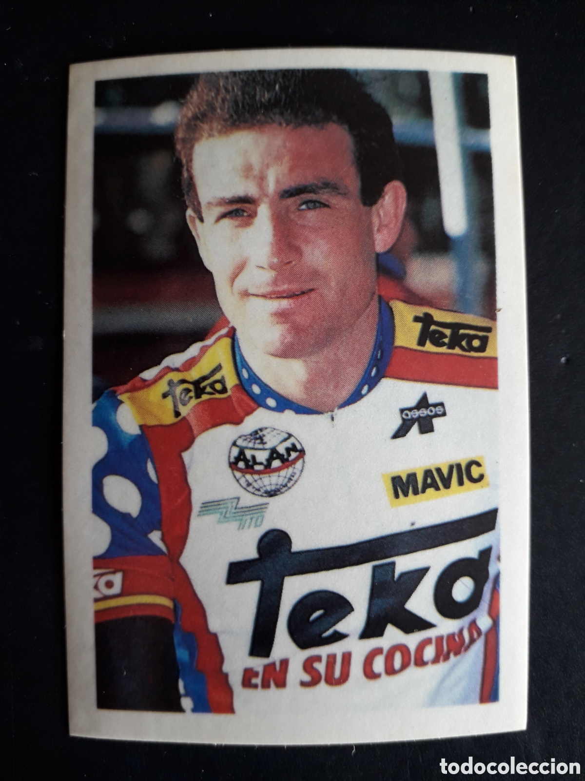 Coleccionismo deportivo: JOS&Eacute; LUIS NAVARRO, TEKA, ASES DEL CICLISMO, FHER 1988 N&deg; 27 SIN PEGAR, PEDIDO M&Iacute;NIMO 3&euro;